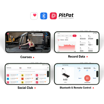 A5 Pro Smart 2-in-1 Folding Treadmill – Compact Walking Pad for Home & Office